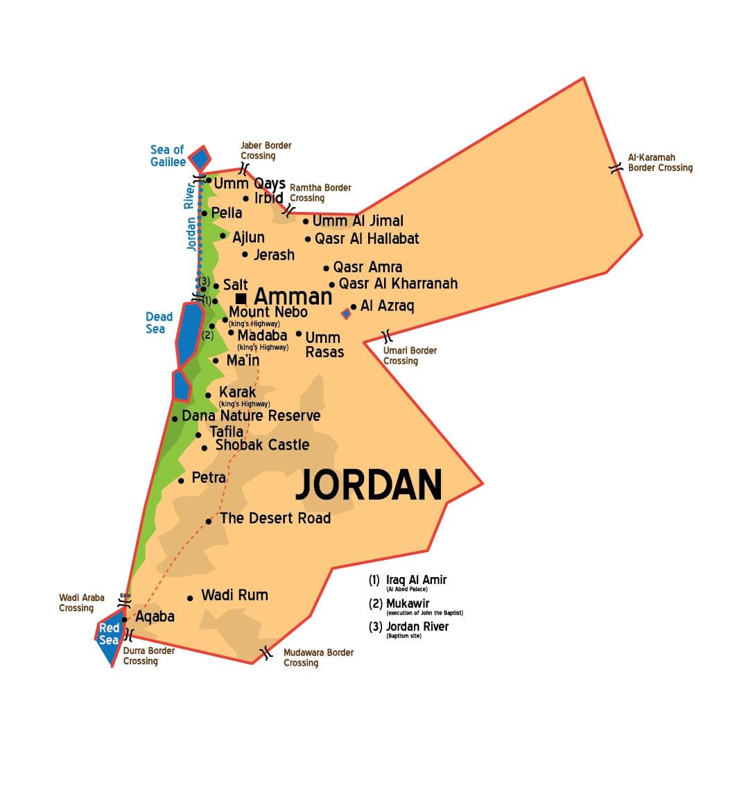 Jordan mapie