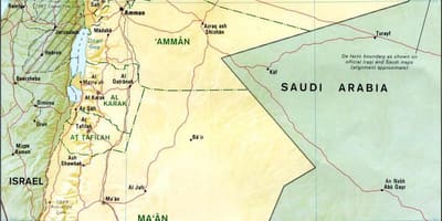 Mapa сваймех, Jordania 